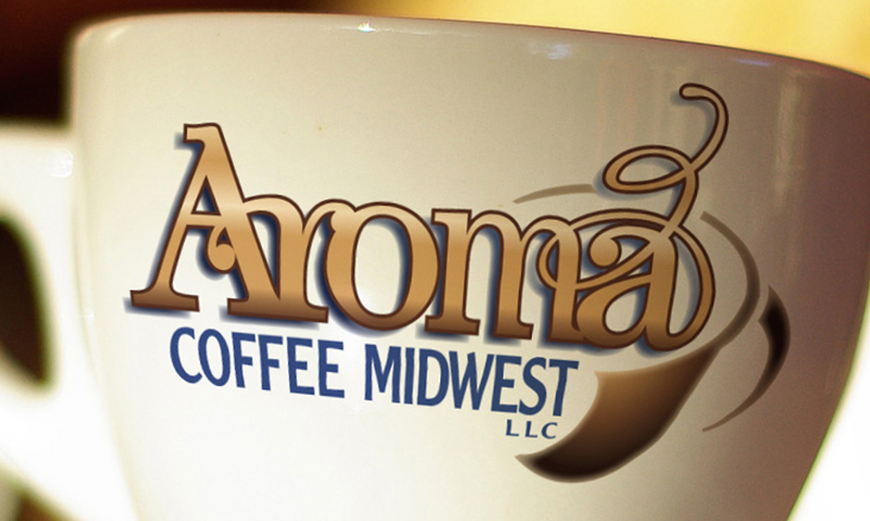 Aroma Coffee Midwest Branding - shawneiken