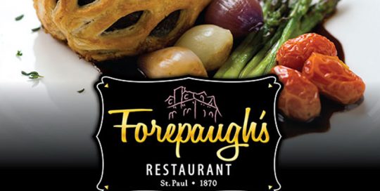 Print - Forepaugh's Restaurant Re-Imagined Ad